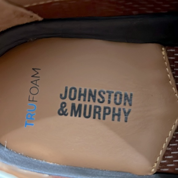 NWOB $150 Johnston & Murphy TRUFOAM  Men’s Shoes - White Tumbled Nubuck - Picture 9 of 9